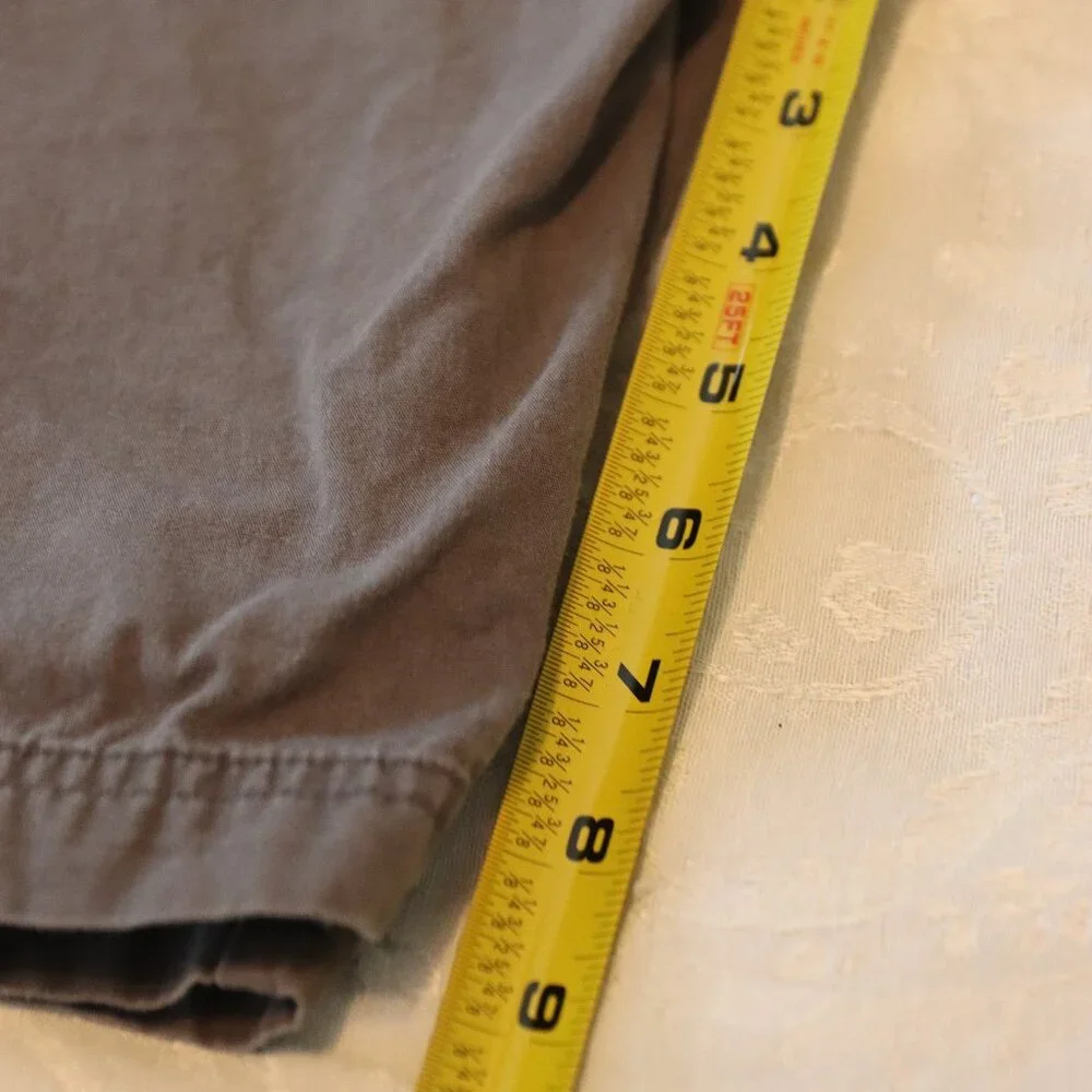 Columbia Cotton Casual Long Shorts Size 10 Grey - Picture 8 of 15
